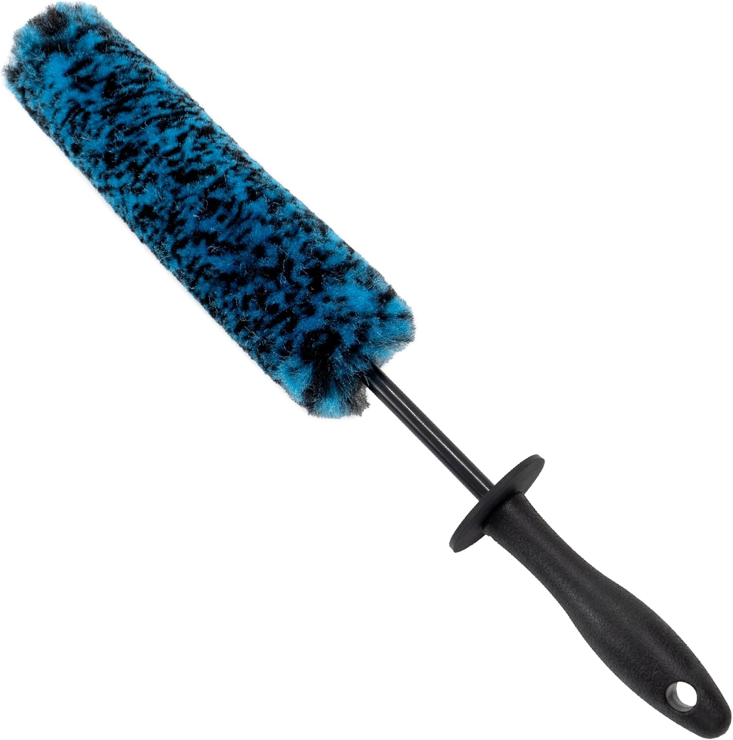VIKING Wheel Barrel Brush Set, Cleaning Brush for Wheels and Car Detailing Kit, Includes Slim and Regular Diameters, 16 Inch Length, Teal, 2 Pack